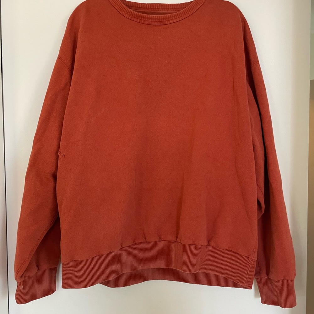 Rust Orange Sweatshirt